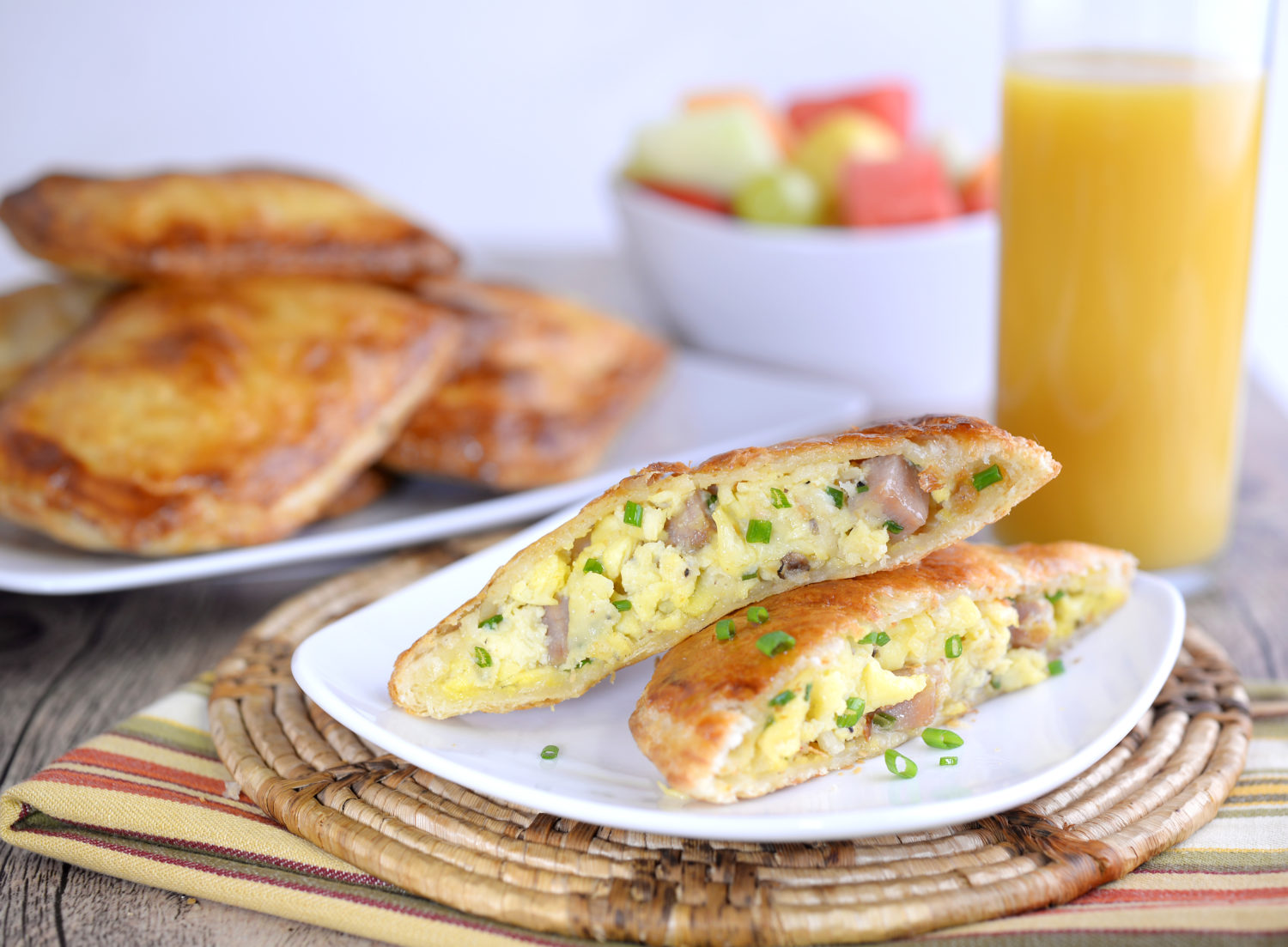 EGG, PORK SAUSAGE BREAKFAST POCKET Chef's Commissary